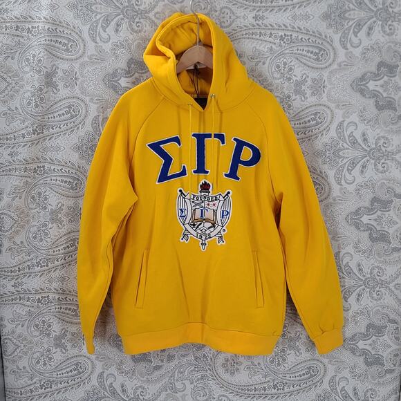 Big Boy Sigma Gamm Rho women's long sleeve pullover hoodie NWT Sz 2XL Greek Life - Picture 2 of 11